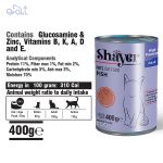 کنسرو گربه با طعم ماهی برند شایر Shayer وزن 400 گرم
