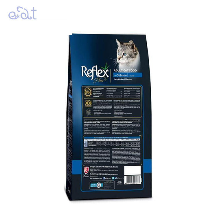 p7.2 غذای خشک گربه بالغ رفلکس پلاس با طعم ماهی سالمون مدل Reflex Plus Adult Salmon وزن 1.5 کیلوگرم