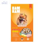 پوچ سگ هام هام مدل مرغ و سیب زمینی وزن 150 گرم