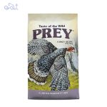 غذای خشک گربه تیست آف د وایلد با طعم بوقلمون مدل Taste Of The Wild Prey Limited Ingredient Recipe Cat Food وزن 6.8 کیلوگرم
