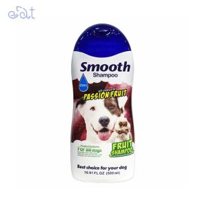 شامپو سگ بی بی ان با رایحه پشن فروت مناسب موهای بلند و گره خورده مدلBBN Smooth Passion Fruit Dog حجم 500 میلی لیتر