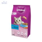 غذای خشک گربه بالغ ویسکاس با طعم ماهی تن مدل Whiskas With Ton وزن 1/4 کیلوگرم