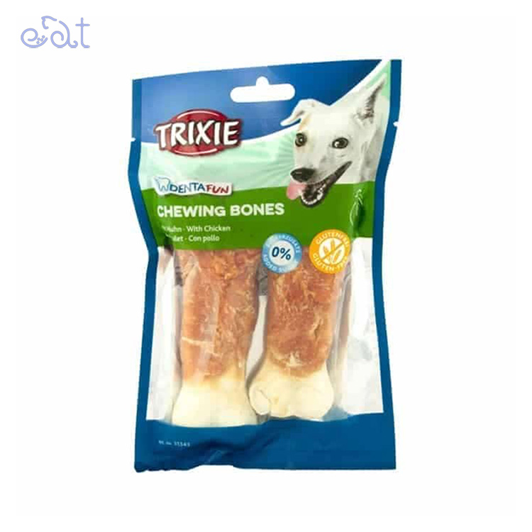 p19.1 تشویقی سگ تریکسی با طعم مرغ مدل Trixie Dog Treat Chiken وزن 70 گرم