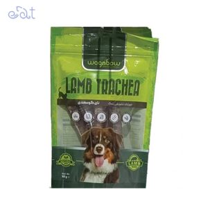 تشویقی سگ وگ اندبو با طعم خرخره گوسفندی مدل Wagbaw Natural Dog Treat وزن 50 گرم