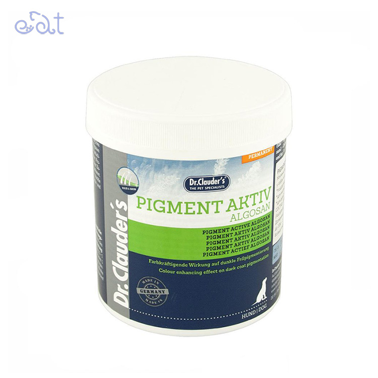 p2.1 پلت مکمل تقویت رنگدانه موی سگ دکتر کلادرز مدل Dr.Clauder’s Pigment Active Carrot Pellets وزن 600 گرم