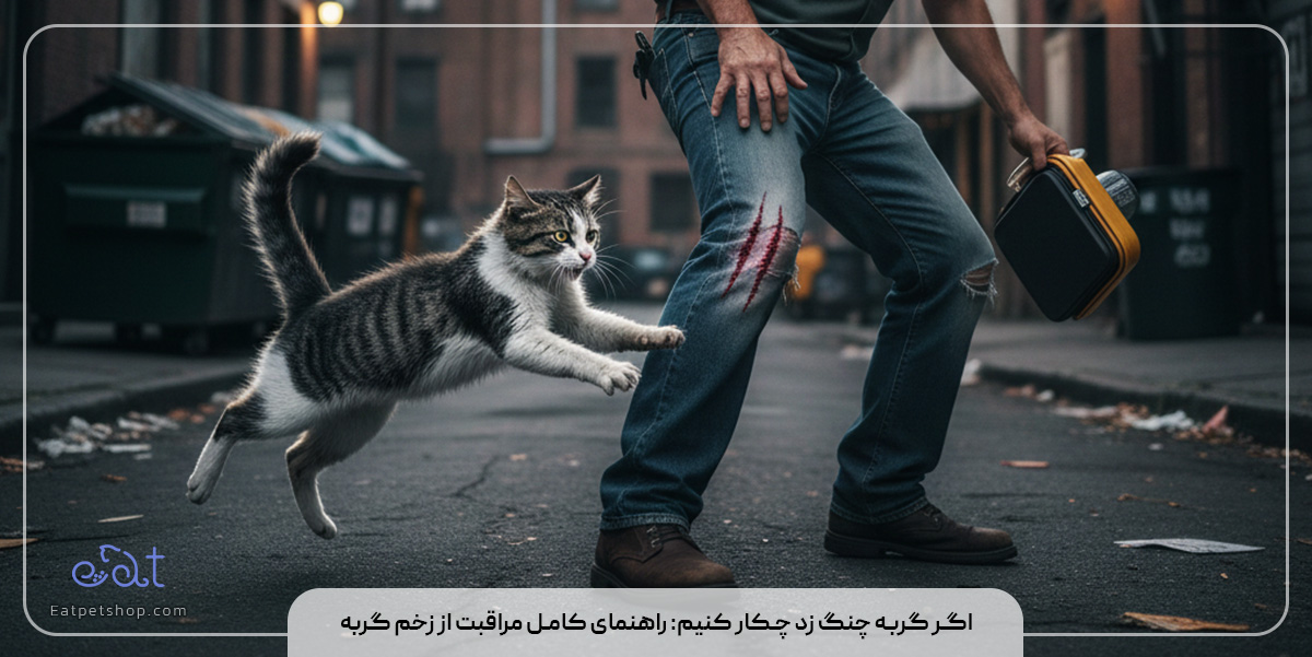 اگر گربه چنگ زد چکار کنیم: راهنمای کامل مراقبت از زخم گربه