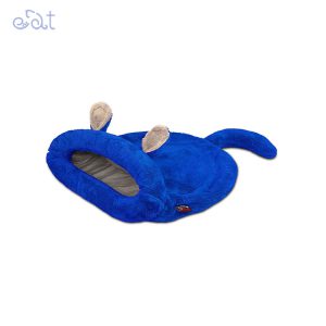 جای خواب سگ و گربه مدل کیسه خواب موشی برند نیناپت NinaPet (رنگ آبی)