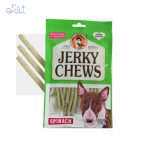 تشویقی سگ جرکی چیوز مدادی با طعم اسفناج مدل Jerky Chews Stick Spinach وزن 70 گرم