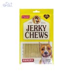 تشویقی سگ جرکی چیوز مدادی با طعم موز مدل Jerky Chews Stick Banana وزن 70 گرم