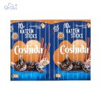 تشویقی مدادی گربه کوشیدا با طعم مرغ مدل Coshida Katzen Sticks Whit Chiken بسته 10 عددی