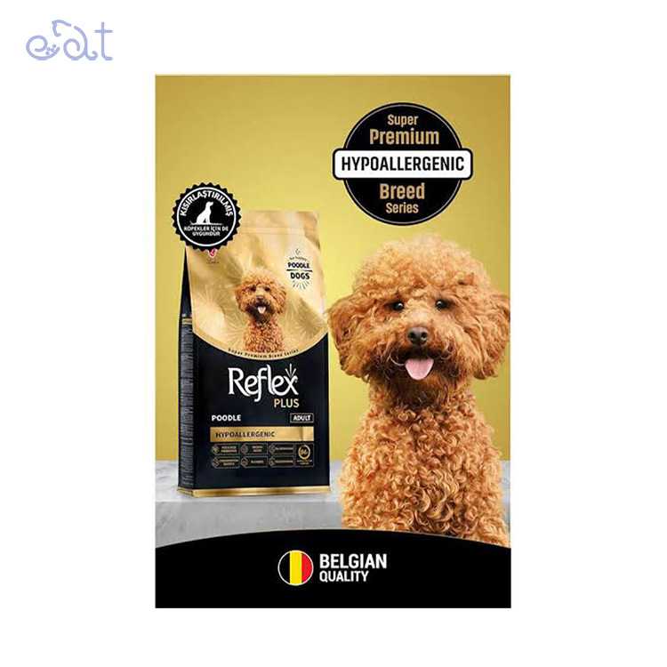 p10.2 غذای خشک سگ رفلکس پلاس مناسب پودل بالغ مدل Reflex Plus Poodle Adult Dog Food وزن 2 کیلوگرم