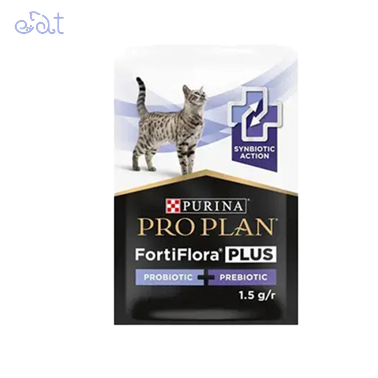 p2.2 پودر مکمل پروبیوتیک گربه پروپلن Proplan FortiFlora Feline Probiotic بسته 1 عددی